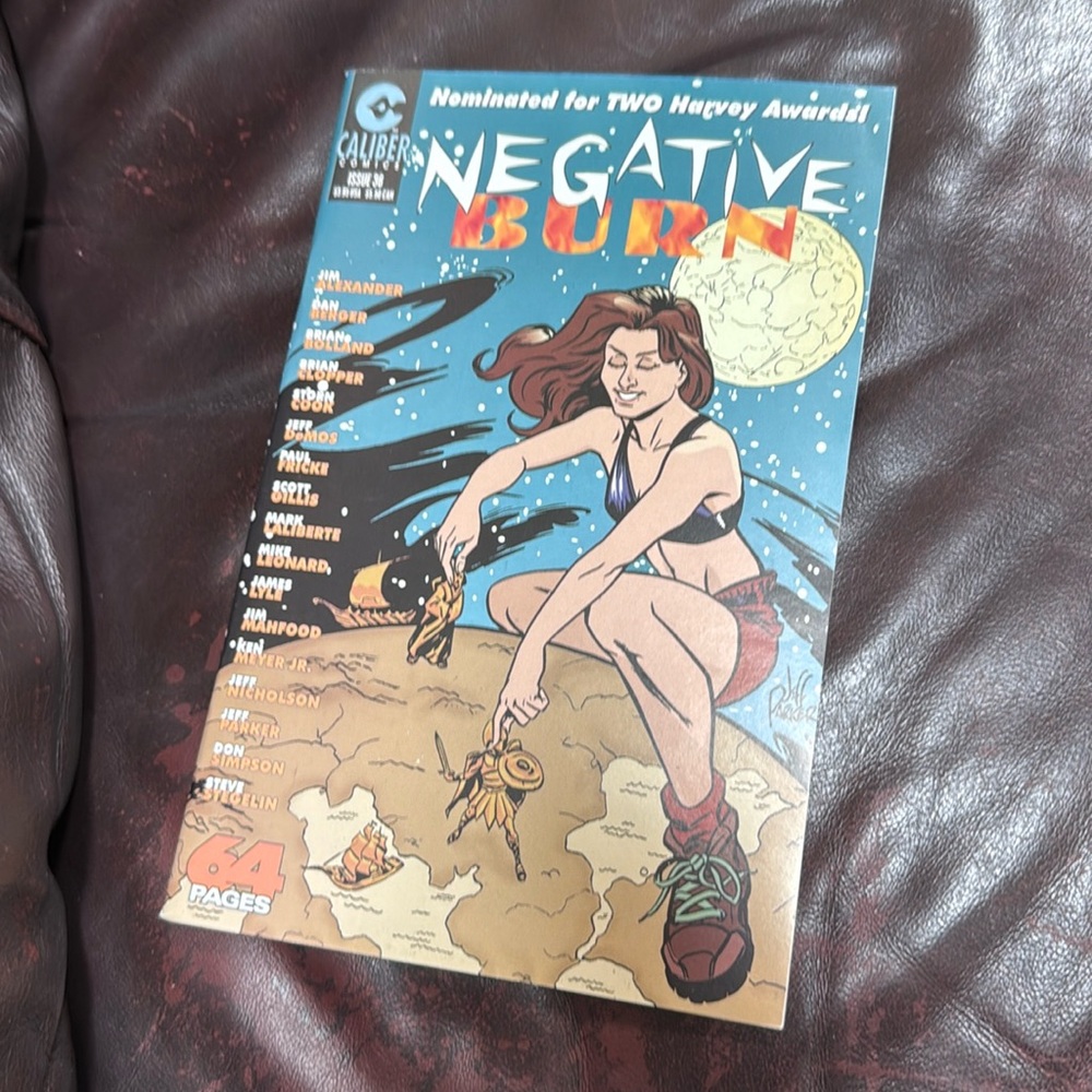 Negative Burn Comic Book, issue 36, 1996